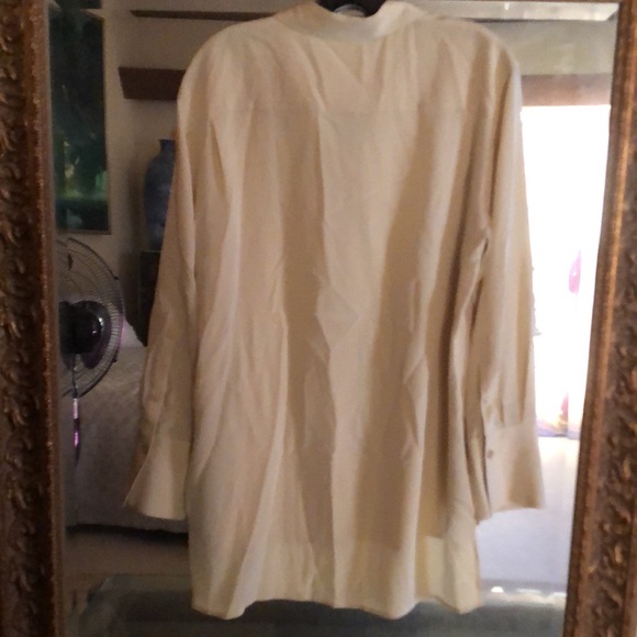 Silk Crepe de Soie Bold Blouse - Picture 10 of 10